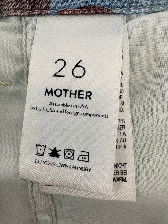 MOTHER The No Zip Misfit Pants Fresh Cut Floral Sz 26 EUC - Picture 6 of 16